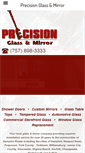 Mobile Screenshot of precisionglass.com